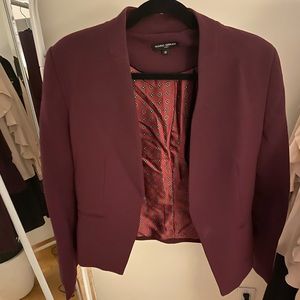 Burgundy Blazer